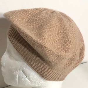 Sofia Cashmere 100% Cashmere Textured Beret